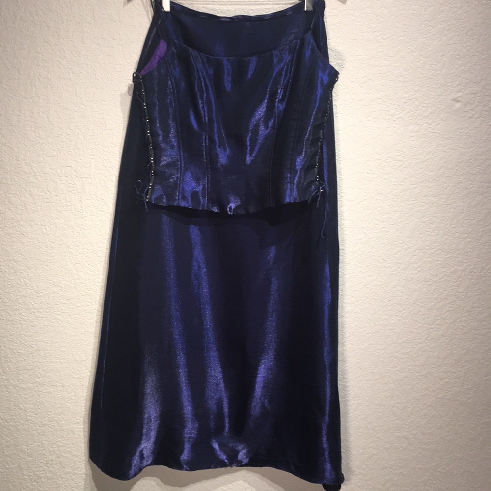 Dave & Johnny sz9-10 Shimmer Purple 2 pc